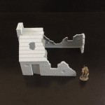 T214 - 1/32 Cottage Ruins Kit